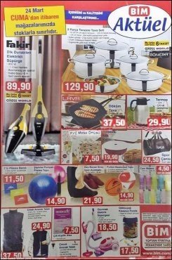 24 Mart Bim Aktüel 2017
