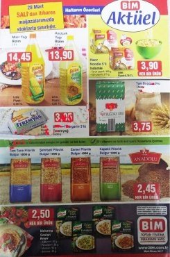 28 Mart Bim Aktüel 2017