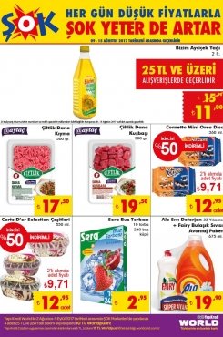 9 Ağustos Şok Aktüel 2017