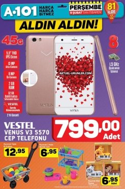 9 Şubat A101 Aktüel 2017