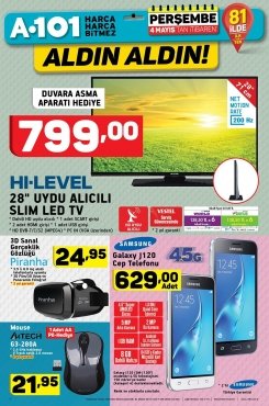4 Mayıs A101 Aktüel 2017