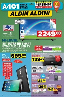 18 Mayıs A101 Aktüel 2017