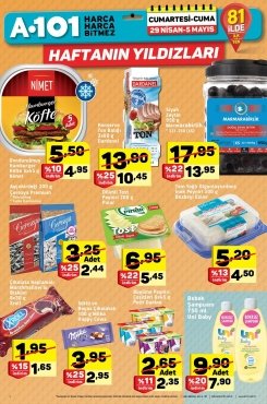 29 Nisan A101 Aktüel 2017