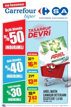 16 Mart Carrefour Hiper Aktüel 2017