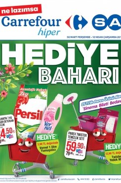 30 Mart Carrefour Hiper Aktüel 2017