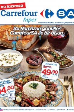 1 Haziran Carrefour Hiper Aktüel 2017