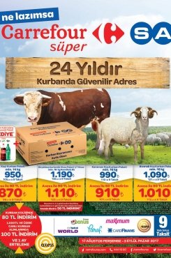 17 Ağustos Carrefour Kentsel Aktüel 2017