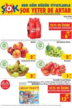 26 Ağustos Şok Aktüel 2017