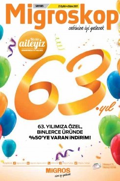 21 Eylül Migros Aktüel 2017