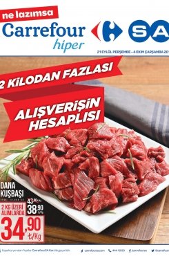 21 Eylül Carrefour Aktüel 2017