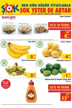 30 Eylül Şok Aktüel 2017
