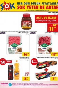 1 Kasım Şok Aktüel 2017