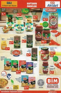 14 Kasım Bim Aktüel 2017