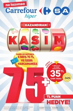 2 Kasım Carrefour Aktüel 2017