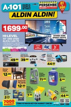16 Kasım A101 Aktüel 2017