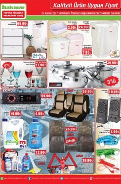 23 Kasım Hakmar Aktüel 2017