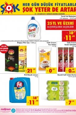 22 Kasım Şok Aktüel 2017