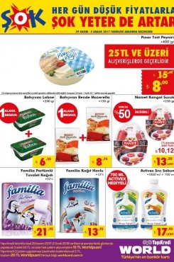 29 Kasım Şok Aktüel 2017