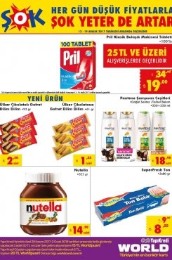 13 Aralık Şok Aktüel 2017