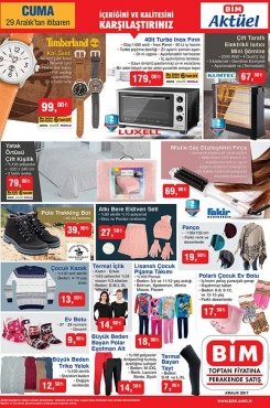 29 Aralık Bim Aktüel 2017