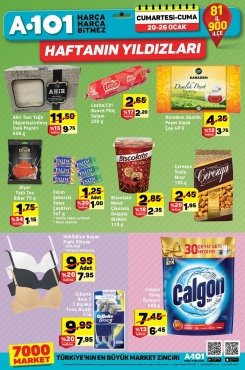 20 Ocak A101 Aktüel 2018
