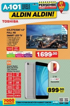 1 Şubat A101 Aktüel 2018