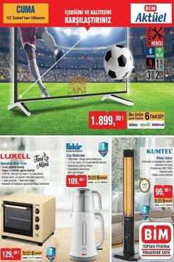 2 Şubat Bim Aktüel 2018