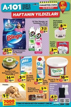 10 Şubat A101 Aktüel 2018