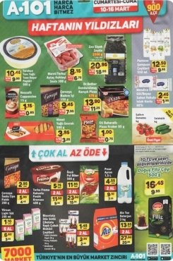10 Mart A101 Aktüel 2018