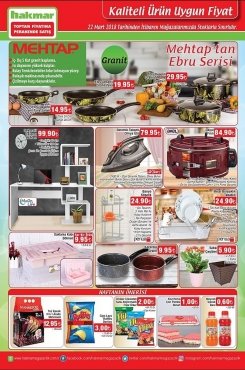 22 Mart Hakmar Aktüel 2018
