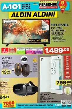 12 Nisan A101 Aktüel 2018