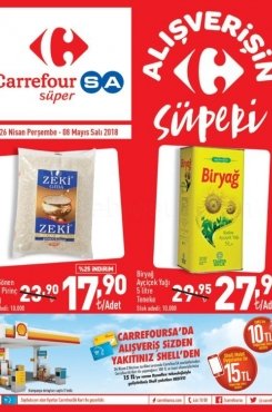 26 Nisan Carrefour Aktüel 2018