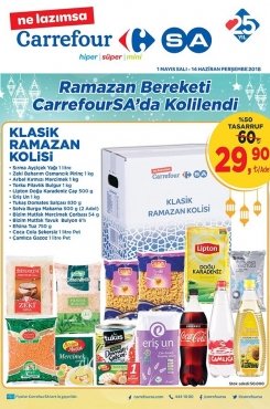 1 Mayıs Carrefour Aktüel 2018