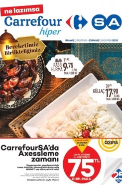 9 Mayıs Carrefour Aktüel 2018