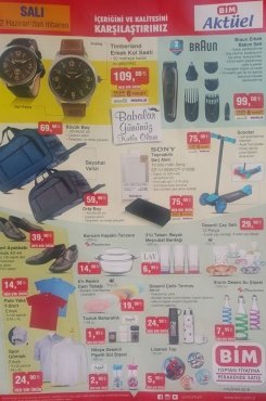 12 Haziran Bim Aktüel 2018