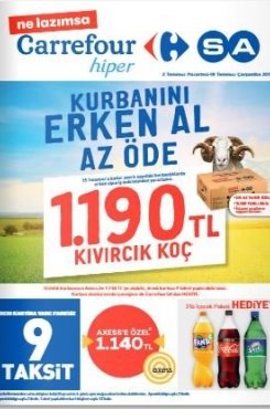 2 Temmuz Carrefour Aktüel 2018