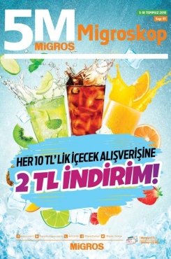 5 Temmuz 5M Migros Aktüel 2018