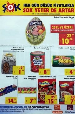 9 Ocak Şok Aktüel 2019