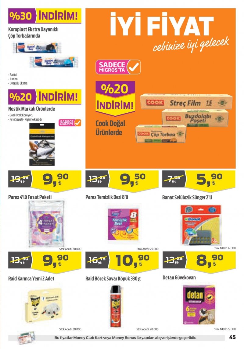 20 Nisan Migros Aktüel 2017 Sayfa 45