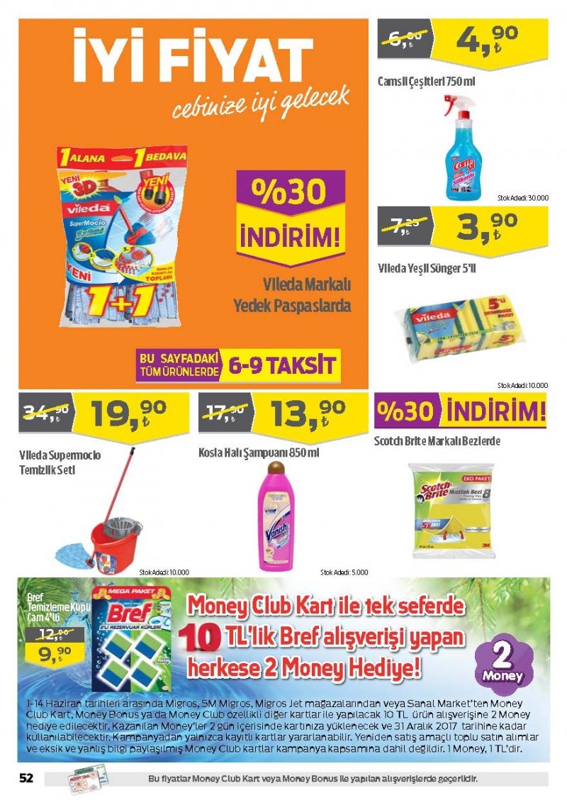 01 Haziran Migros Aktüel 2017 Sayfa 52