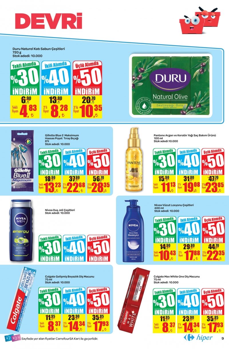 16 Mart Carrefour Aktüel 2017 Sayfa 9