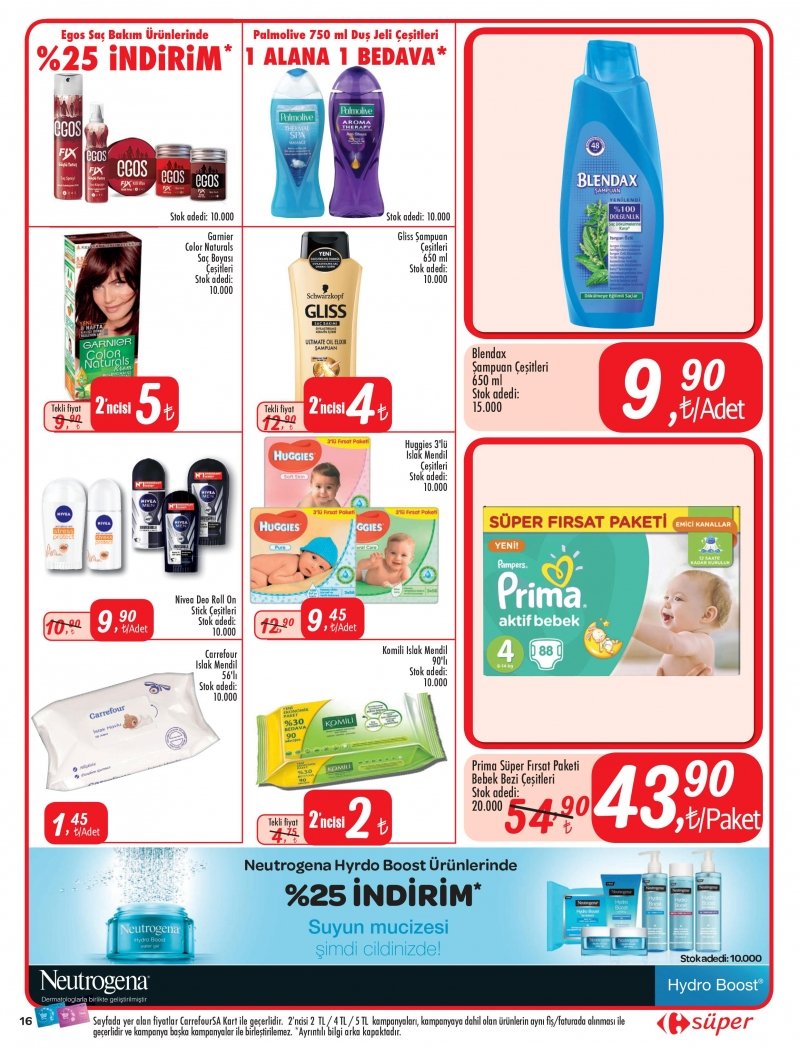 16 Mart Carrefour Süper Aktüel 2017 - Sayfa 16