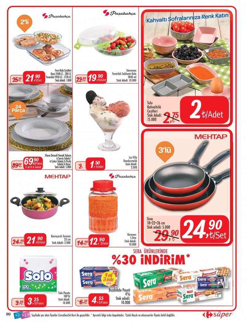 16 Mart Carrefour Süper Aktüel 2017 - Sayfa 20