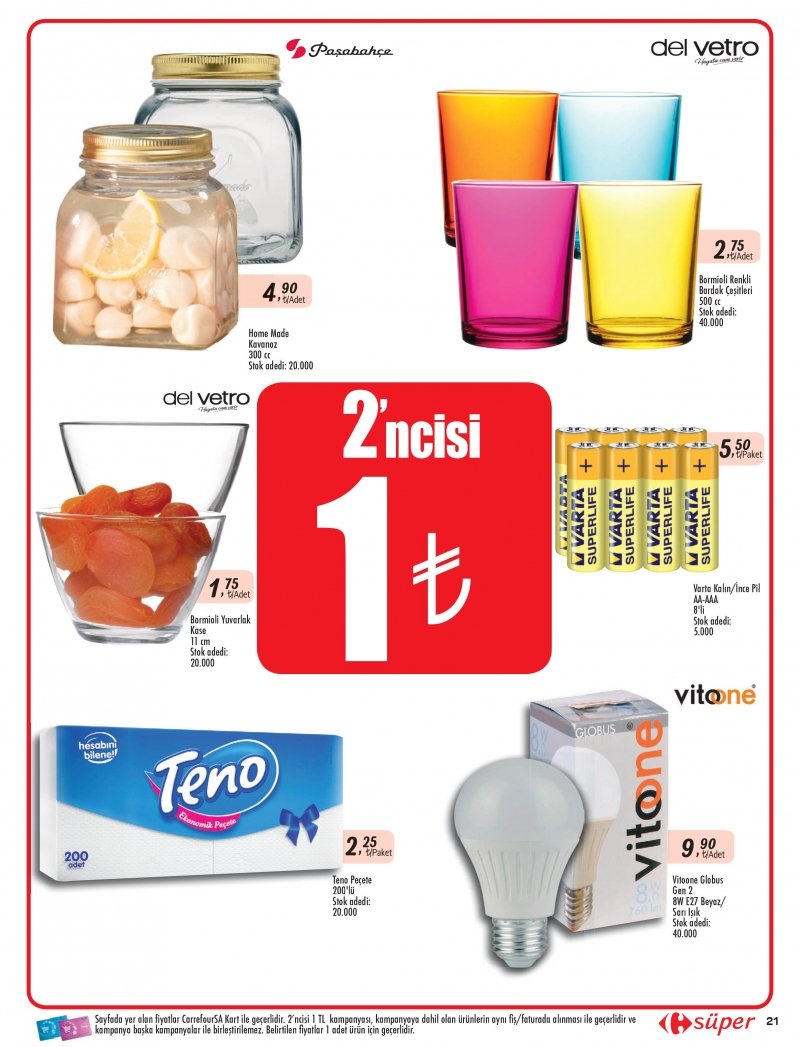 16 Mart Carrefour Süper Aktüel 2017 - Sayfa 21