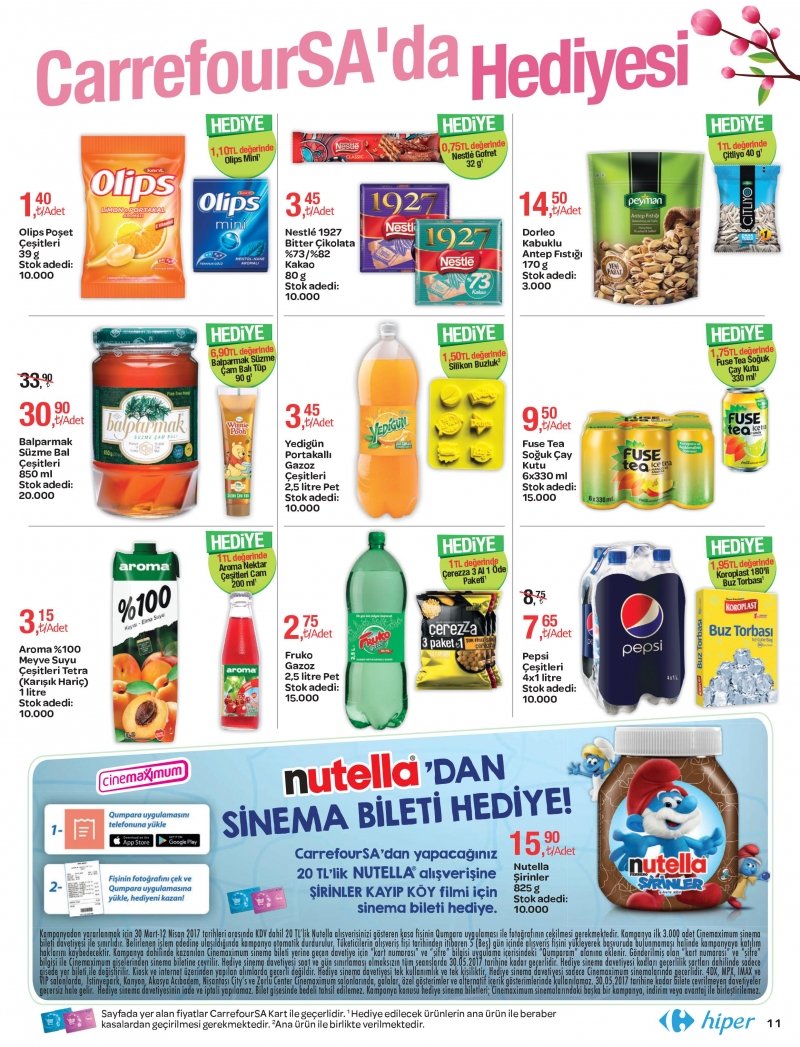 30 Mart Carrefour Hiper Aktüel 2017 - Sayfa 11