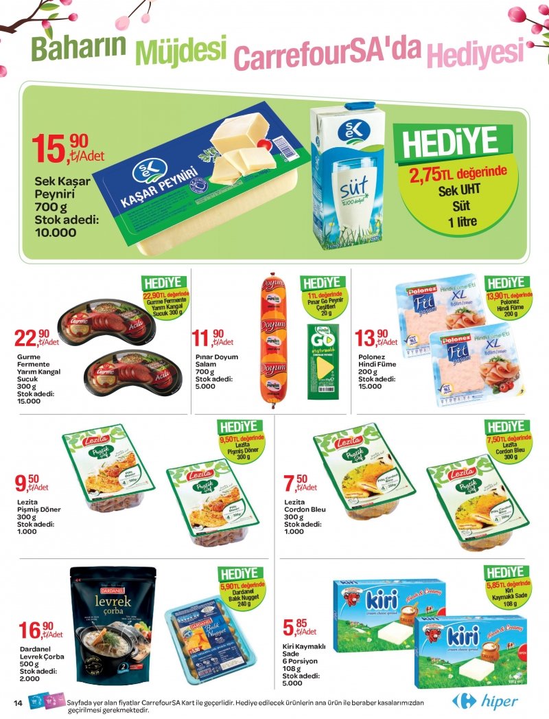 30 Mart Carrefour Hiper Aktüel 2017 - Sayfa 14