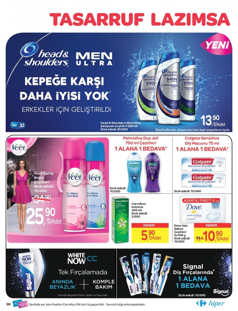 30 Mart Carrefour Hiper Aktüel 2017 - Sayfa 30