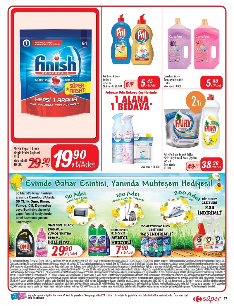 30 Mart Carrefour Süper Aktüel 2017 - Sayfa 17