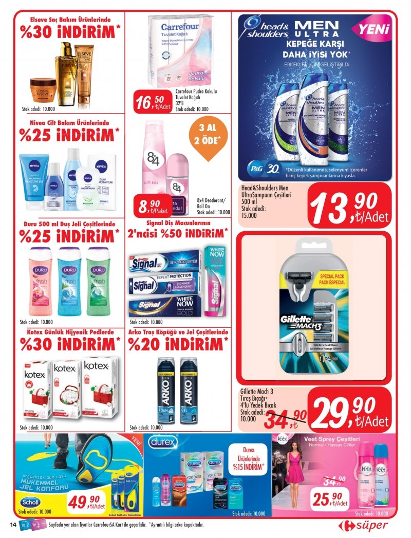 30 Mart Carrefour Geleneksel Aktüel 2017 - Sayfa 14