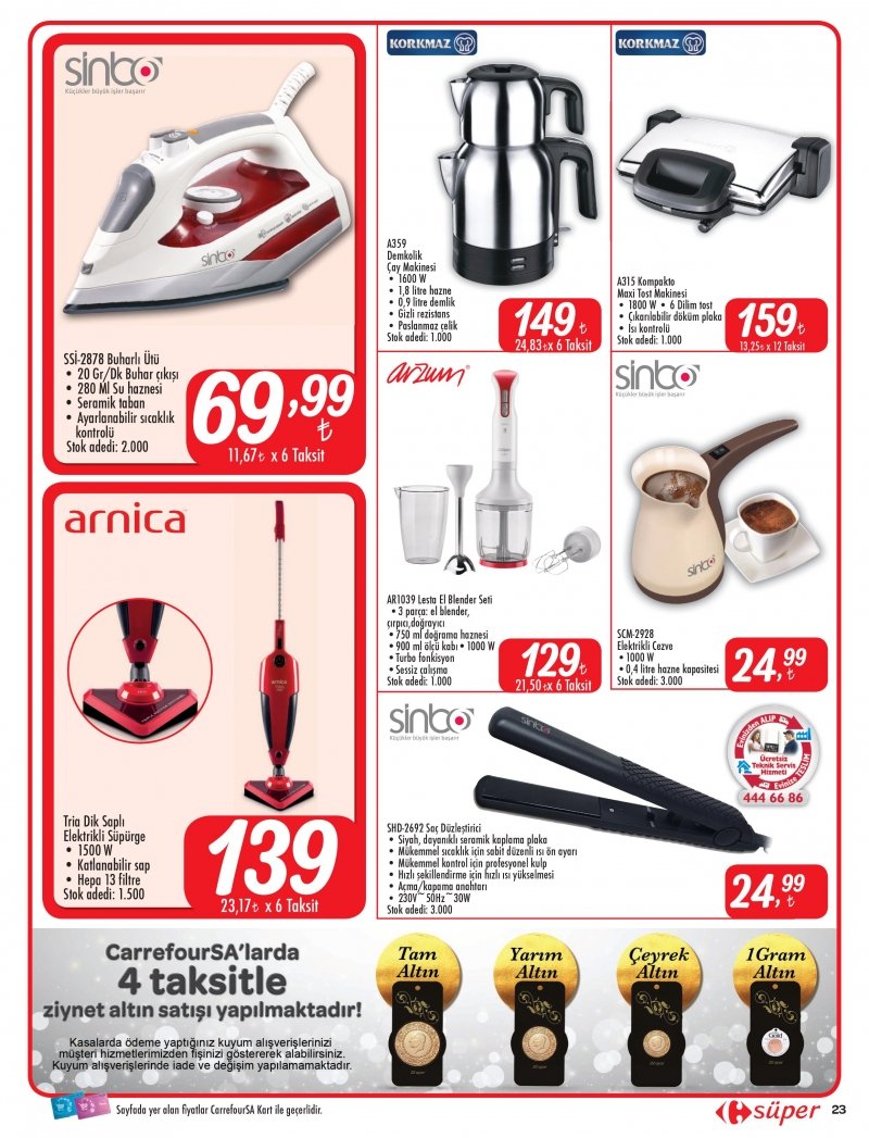 30 Mart Carrefour Geleneksel Aktüel 2017 - Sayfa 23